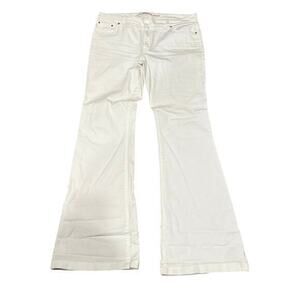 Michael Kors Women's White Straight Leg Jeans